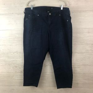 Torrid Dark Wash Skinny Jeans Size 22R